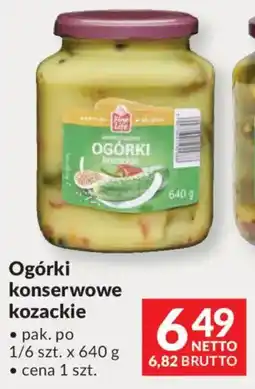 Makro Ogórki konserwowe kozackie oferta