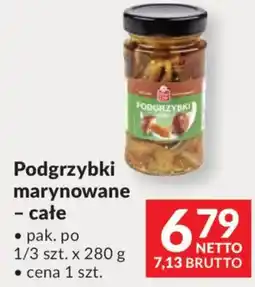 Makro Podgrzybki marynowane - całe oferta