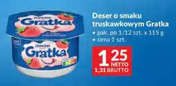 Makro Deser o smaku truskawkowym Gratka oferta