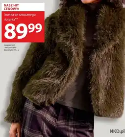 NKD Kurtka ze sztucznego futerka oferta