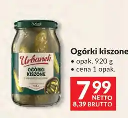 Makro Ogórki kiszone Urbanek oferta