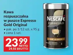 Makro Kawa rozpuszczalna w puszce Espresso Gold Original oferta