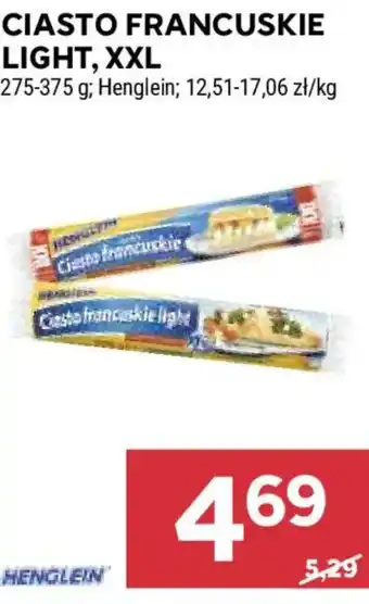 Stokrotka Ciasto francuskie light Henglein oferta