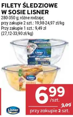 Stokrotka Filety Śledziowe w Sosie Lisner oferta