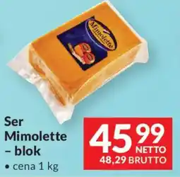 Makro Ser Mimolette - blok oferta