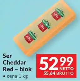 Makro Ser Cheddar Red - blok oferta