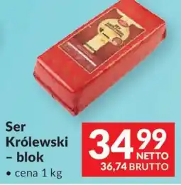Makro Ser Królewski - blok oferta