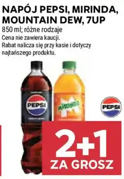 Stokrotka Napój Pepsi, Mirinda, Mountain Dew, 7UP oferta