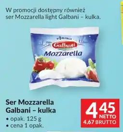Makro Ser Mozzarella Galbani - kulka oferta