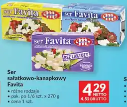 Makro Ser sałatkowo-kanapkowy Favita oferta