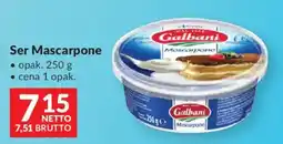 Makro Ser Mascarpone Galbani oferta