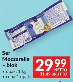 Makro Ser Mozzarella - blok oferta