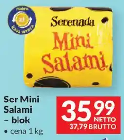 Makro Serenada Mini Salami oferta
