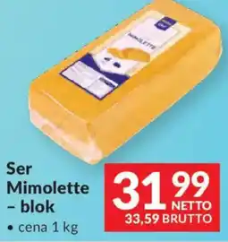 Makro Ser Mimolette - blok oferta