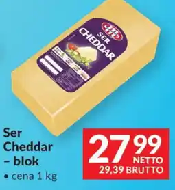 Makro Ser Cheddar - blok oferta
