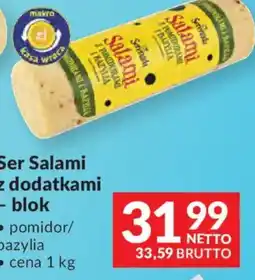 Makro Ser Salami oferta