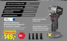 Lidl PARKSIDE PERFORMANCE Akumulatorowy klucz udarowy, 12 V oferta