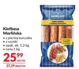Makro Kiełbasa Morlińska oferta
