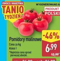 ALDI Pomidory malinowe oferta