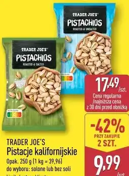 ALDI Trader Joe's Pistacje kalifornijskie oferta
