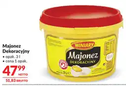 Makro Majonez Dekoracyjny Winiary oferta