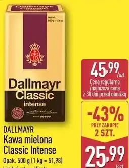 ALDI Dallmayr Kawa mielona Classic Intense oferta