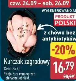 ALDI Kurczak zagrodowy z chowu bez antybiotyków oferta
