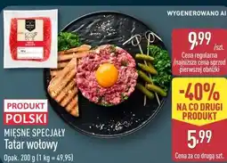 ALDI MIĘSNE SPECJAŁY Tatar wołowy oferta