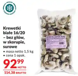 Makro Krewetki białe 16/20 oferta