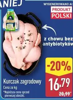 ALDI Kurczak zagrodowy z chowu bez antybiotyków oferta