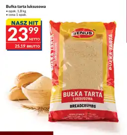 Makro Bułka tarta luksusowa Benus oferta