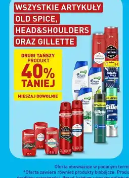 ALDI Wszystkie artykuły Old Spice, Head & Shoulders oraz Gillette oferta