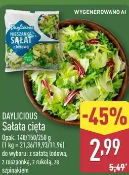 ALDI Daylicious Sałata cięta oferta