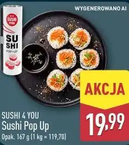 ALDI SUSHI 4 YOU Sushi Pop Up oferta