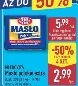 ALDI MLEKOVITA Masło polskie extra oferta