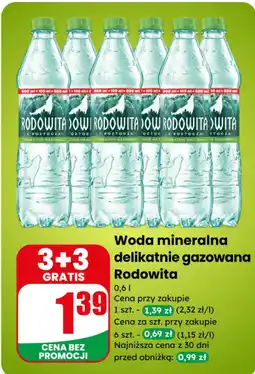 Dino Woda mineralna delikatnie gazowana Rodowita oferta