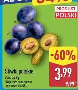 ALDI Śliwki polskie oferta