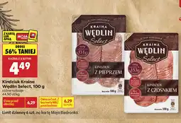 Biedronka Kindziuk Kraina Wędlin Select oferta