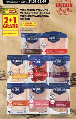 Biedronka Wędliny w plastrach Kraina Wędlin Gwarancja Smaku oferta