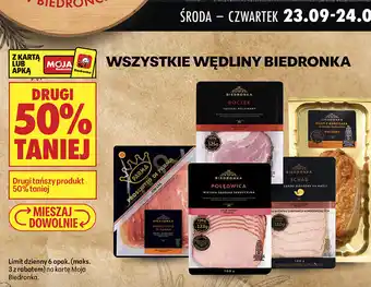 Wszystkie wędliny Biedronka