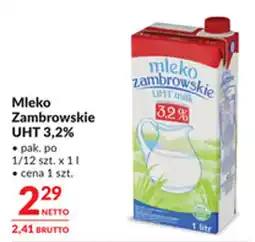 Makro Mleko Zambrowskie UHT 3,2% oferta