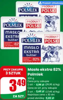 Dino Masło ekstra 82% Polmlek oferta