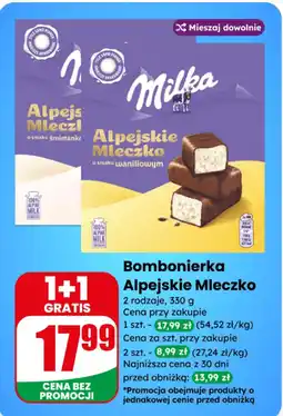Dino Bombonierka Alpejskie Mleczko Milka oferta