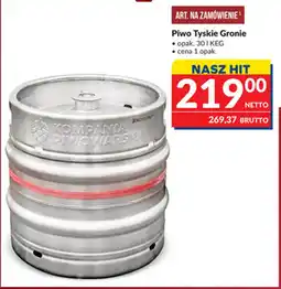 Makro Piwo Tyskie Gronie oferta