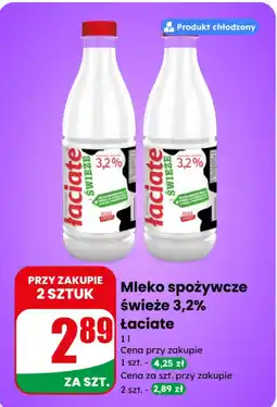 Dino Mleko spożywcze świeże 3,2% Łaciate oferta