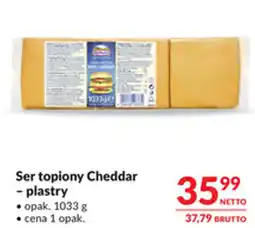 Makro Ser topiony Cheddar - plastry oferta