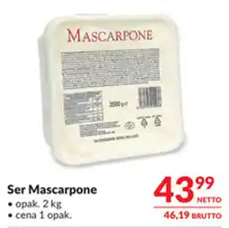 Makro Ser Mascarpone oferta