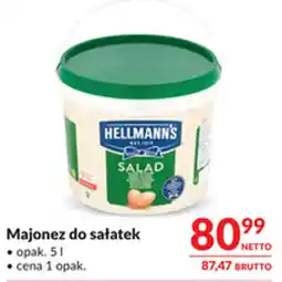 Makro Majonez do sałatek Hellmann's oferta