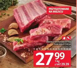 Selgros Żeberka wieprzowe oferta