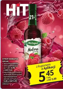 Selgros Syrop Herbapol oferta
